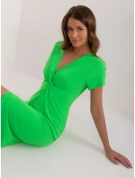 Šaty DHJ SK 17302K.93 světle zelené