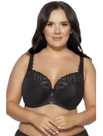 Dámská podprsenka 2107 Yasemin Černá s béžovou - AVA Dámská podprsenka 2107 Yasemin Černá s béžovou - AVA