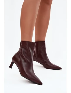 Boty na podpatku model 219120 Step in style