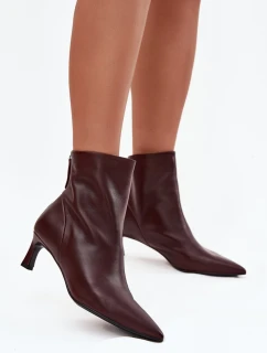 Boty na podpatku  model 219120 Step in style