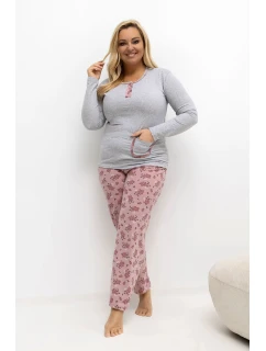 ~Piżama Plus Size model 221192 Forever Pink