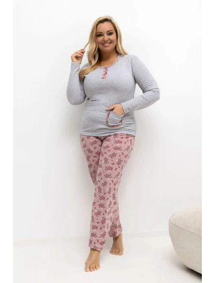 ~Piżama Plus Size model 221192 Forever Pink