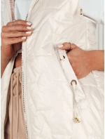 Dámská prošívaná vesta COLINE bílá FashionStreet TY4114