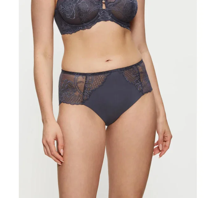 Dámské kalhotky Wild Peony Florale Maxi - GRAY - šedé 00DK - TRIUMPH Dámské kalhotky Wild Peony Florale Maxi - GRAY - šedé 00DK - TRIUMPH