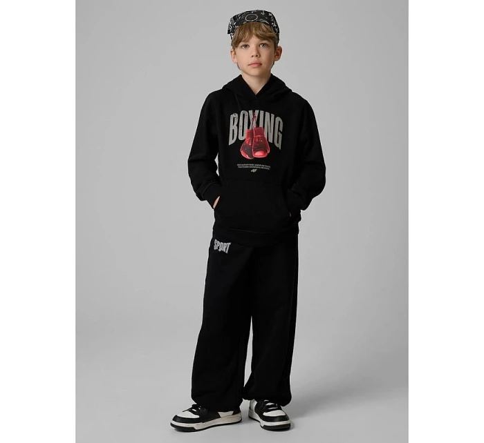 Chlapecká mikina s kapucí 4F 4FJRSS26TSWSM2904-20S Chlapecká mikina s kapucí 4F 4FJRSS26TSWSM2904-20S