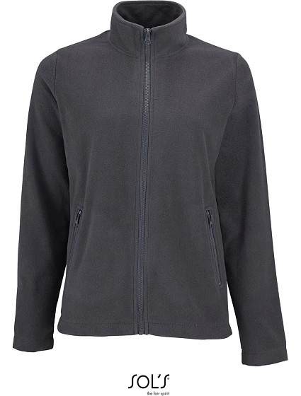 SOL'S Norman Women Dámská fleecová bunda 25.2094 charcoal grey SOL'S Norman Women Dámská fleecová bunda 25.2094 charcoal grey