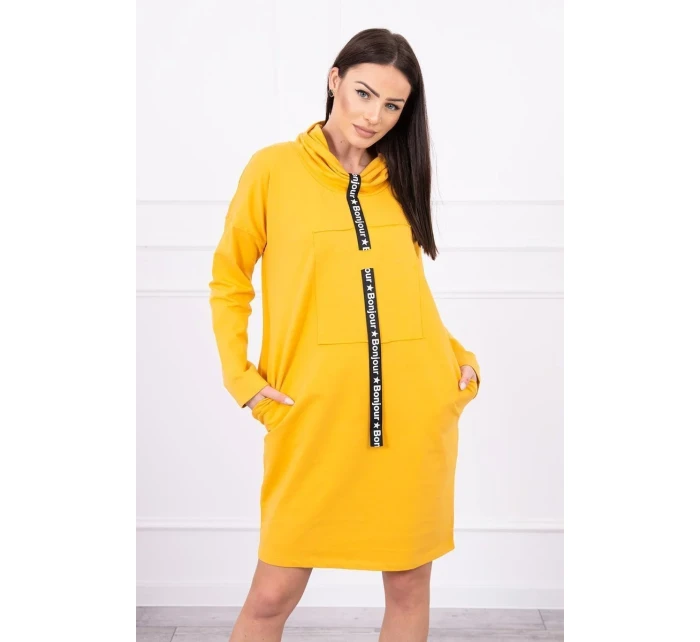 model 18744240 šaty s kravatou - K-Fashion model 18744240 šaty s kravatou - K-Fashion