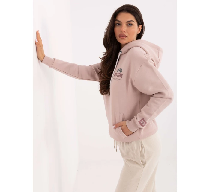 Bluza model 21378726 ciemny różowy - FPrice Bluza model 21378726 ciemny różowy - FPrice