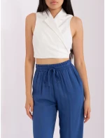 Spodnie LK SP model 18741290 ciemny niebieski - FPrice Spodnie LK SP model 18741290 ciemny niebieski - FPrice