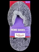 Domácí bačkůrky HOME SHOES Tmavě šedá - BELLINDA