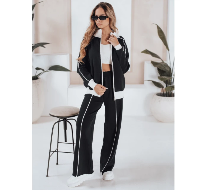 Dámská sportovní souprava MISSVIBES černá FashionStreet AY1155