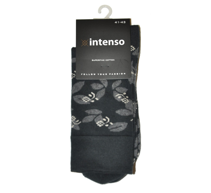 Pánské vzorované ponožky Intenso Superfine 1955