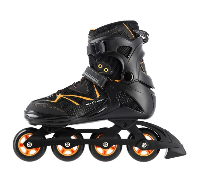Inline brusle NILS Extreme NA9022 black/orange, velikost 41 Inline brusle NILS Extreme NA9022 black/orange, velikost 41