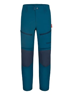 Kalhoty Trollkids Nordfjord Slim Fit Zip-off v modré barvě (853-102)