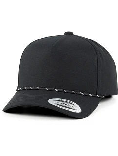 Flexfit 5079BD 5 panelová kšiltovka "Retro Cotton Blend" 55.79BD black
