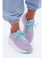 Dámské sportovní boty na platformě Levandulové Gelirae Dámské sportovní boty na platformě Levandulové Gelirae