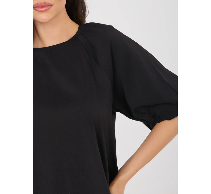 Bluzka model 22024878 czarny - FPrice Bluzka model 22024878 czarny - FPrice