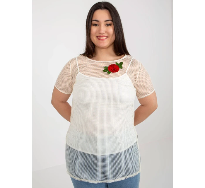 Bluzka LK BZ model 18617598 jasny beżowy - FPrice