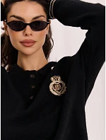 Sweter PM SW model 22400744 czarny - FPrice Sweter PM SW model 22400744 czarny - FPrice