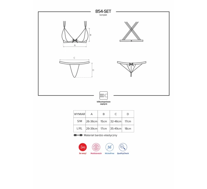 Lechtivý set 854 - SET - Obsessive