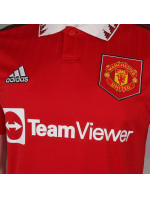 Pánské polo tričko Manchester United H M červené  model 19676947 - ADIDAS