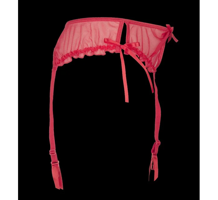 Dámský podvazkový pás Plus Size model 20742991 Červená - Axami