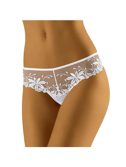 Dámské tanga model 21229191 Bílá - Wolbar
