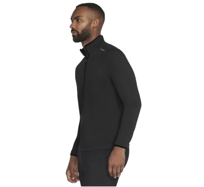 Skechers Skech-Knits Burst 1/4 Zip LT130-BLK Black L Skechers Skech-Knits Burst 1/4 Zip LT130-BLK Black L