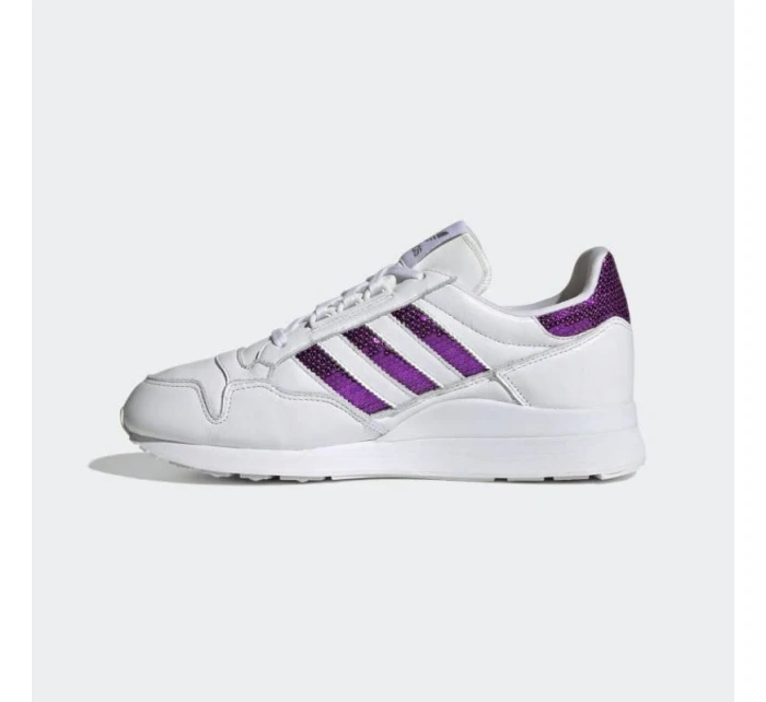 Adidas Originals ZX 500 Cloud White/Shock Purple dámské boty - G55663