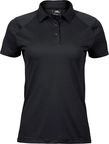 Tee Jays TJ 7201 Dámské luxusní sportovní polo 18.7201 black Tee Jays TJ 7201 Dámské luxusní sportovní polo 18.7201 black