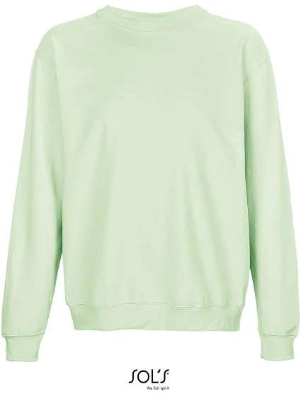 SOL'S Columbia Unisex mikina 25.3814 creamy green SOL'S Columbia Unisex mikina 25.3814 creamy green