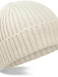 B Dětská pletená čepice z bio bavlny 53. almond model 22442535 - Beechfield