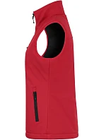 Clique Padded Softshell Vest Women Dámská zateplená softshellová vesta 67.0959 red Clique Padded Softshell Vest Women Dámská zateplená softshellová vesta 67.0959 red
