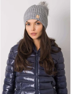 Dámská čepice 30 šedá