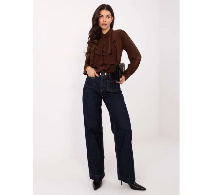 MI košile KS 3282.53 hnědá MI košile KS 3282.53 hnědá