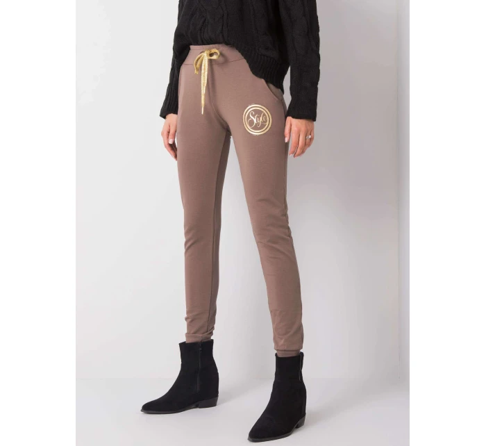 Tepláky RV DR 5992.71 hnědá