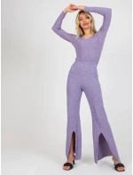 Kalhoty VI SP 20271.97 fialová