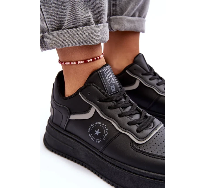 Dámská sportovní obuv Tenisky Big Star Černá Dámská sportovní obuv Tenisky Big Star Černá
