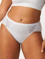 Dámské kalhotky Chic Midi - WHITE - bílé 0003 - SLOGGI