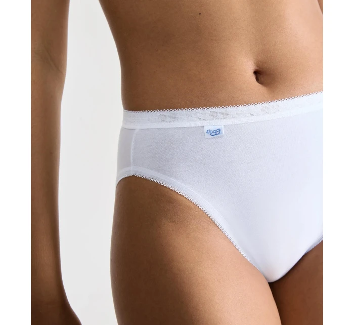 Dámské kalhotky Sloggi Basic+ Tai 2P bílé Dámské kalhotky Sloggi Basic+ Tai 2P bílé