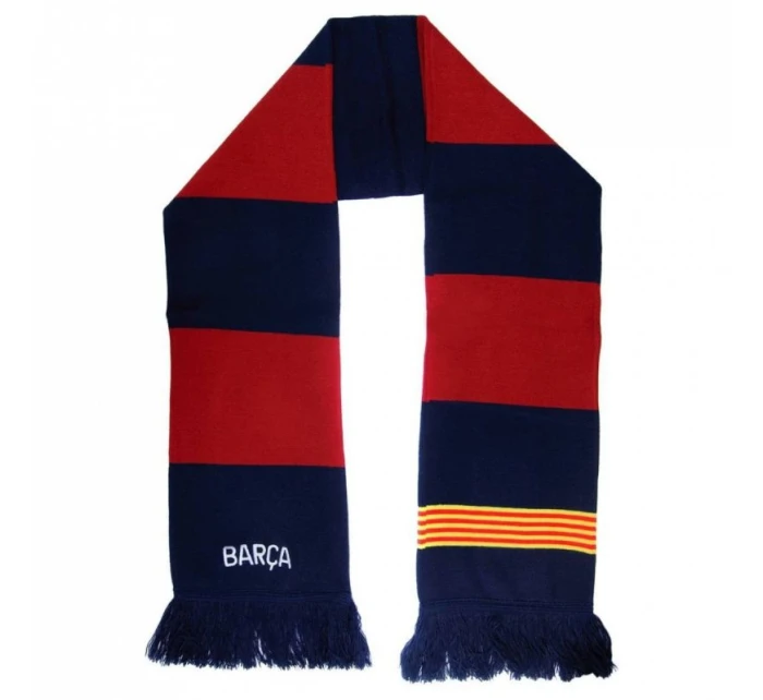 Oboustranná šála FC Barcelona model 21241044 - Inny Oboustranná šála FC Barcelona model 21241044 - Inny