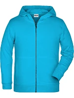 Daiber 8026K Dětská mikina s kapucí 02.826K turquoise Daiber 8026K Dětská mikina s kapucí 02.826K turquoise