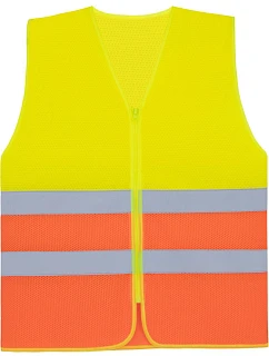 – HiVis síťovaná bezpečnostní vesta hi vis vis orange model 22411318 - Korntex