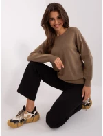 Sweter AT SW model 19766731 brązowy - FPrice