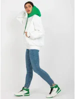 Mikina EM BL 696.68 bílá zelená