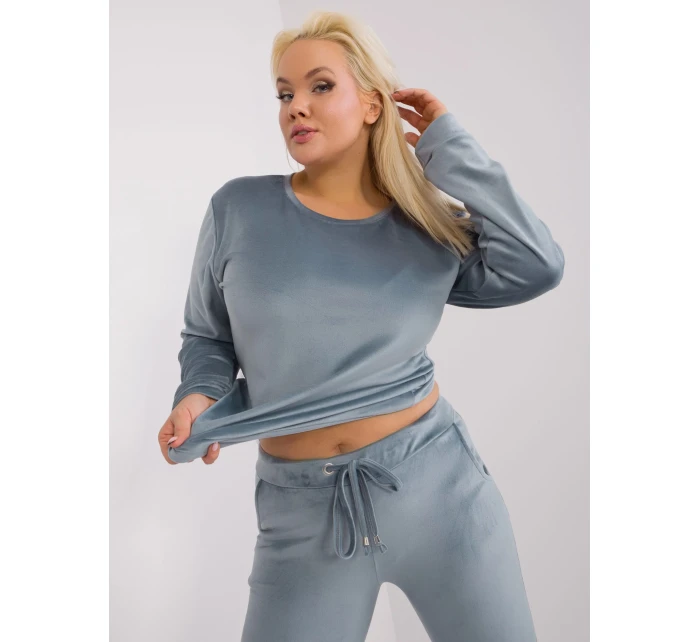 Souprava RV KMPL 6085.05 šedá modrá