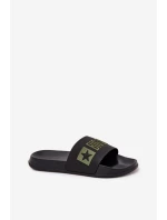 Pánské pantofle Big Star – černé Pánské pantofle Big Star – černé