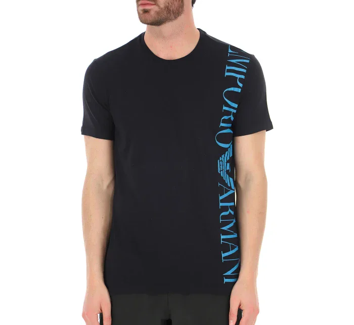Pánské tričko 00020 černé model 15340111 - Emporio Armani Pánské tričko 00020 černé model 15340111 - Emporio Armani