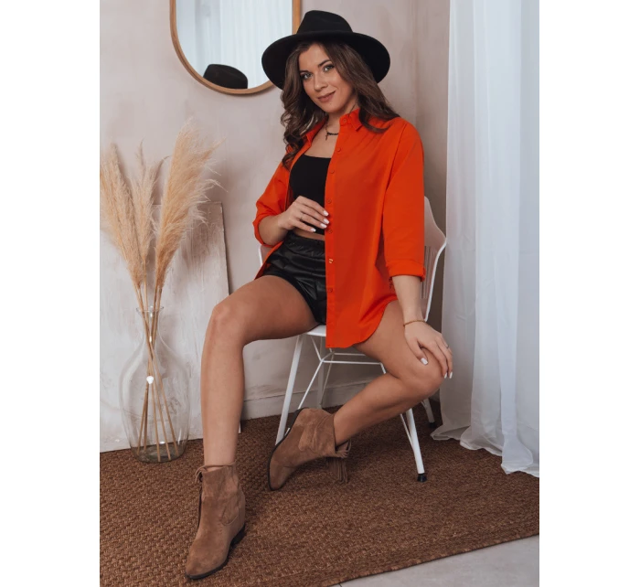 Dámské oranžové tričko SUMMER TIME FashionStreet DY0364 Dámské oranžové tričko SUMMER TIME FashionStreet DY0364