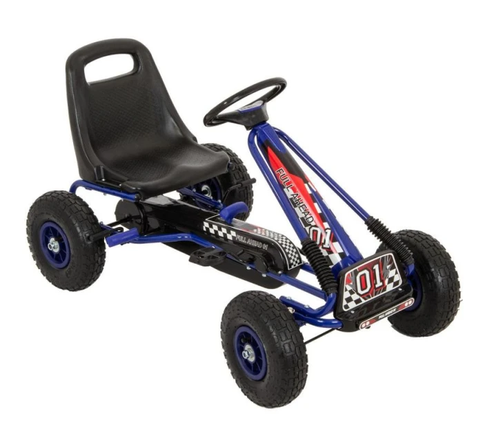 MOTOKÁROVÉ ŠLAPACÍ AUTO ENERO 01 MODRÉ